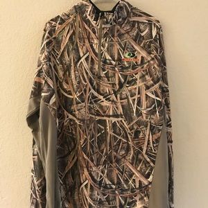 Mossy Oak Camo Quarter ZIP Pullover